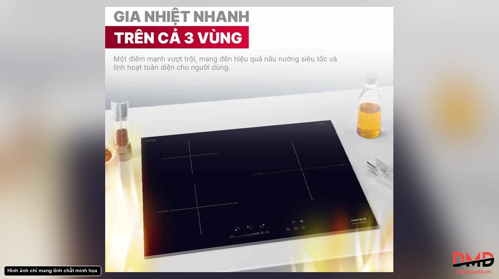 Bếp từ 3 vùng nấu Hafele HC-I6035B