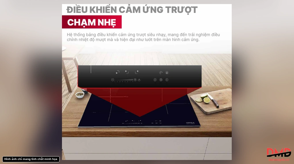 Bếp từ 3 vùng nấu Hafele HC-I6035B