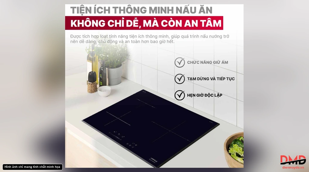 Bếp từ 3 vùng nấu Hafele HC-I6035B