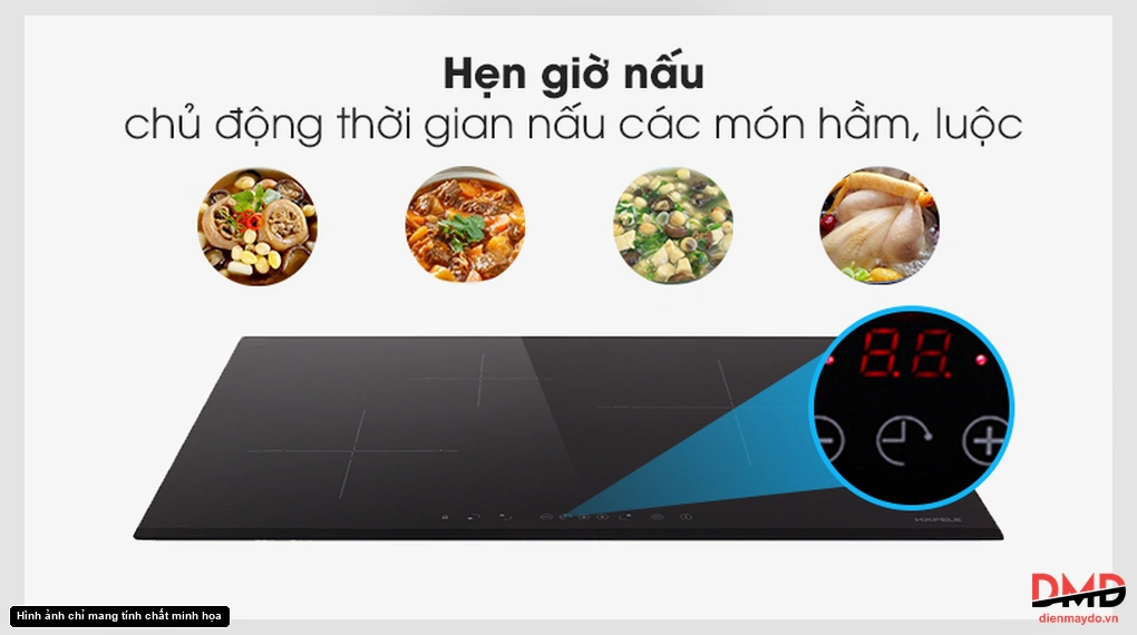 Bếp từ 3 vùng nấu Hafele HC-IS773EA
