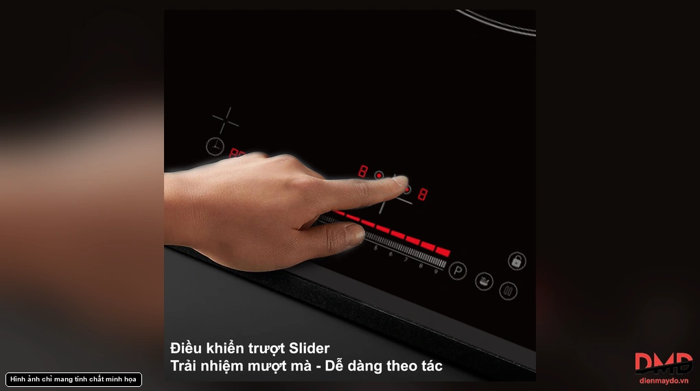 Bếp từ 3 vùng nấu Lorca LCI 306 PLUS