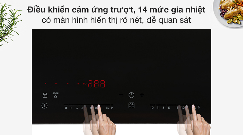 Bếp từ đôi Electrolux EHI7260BB