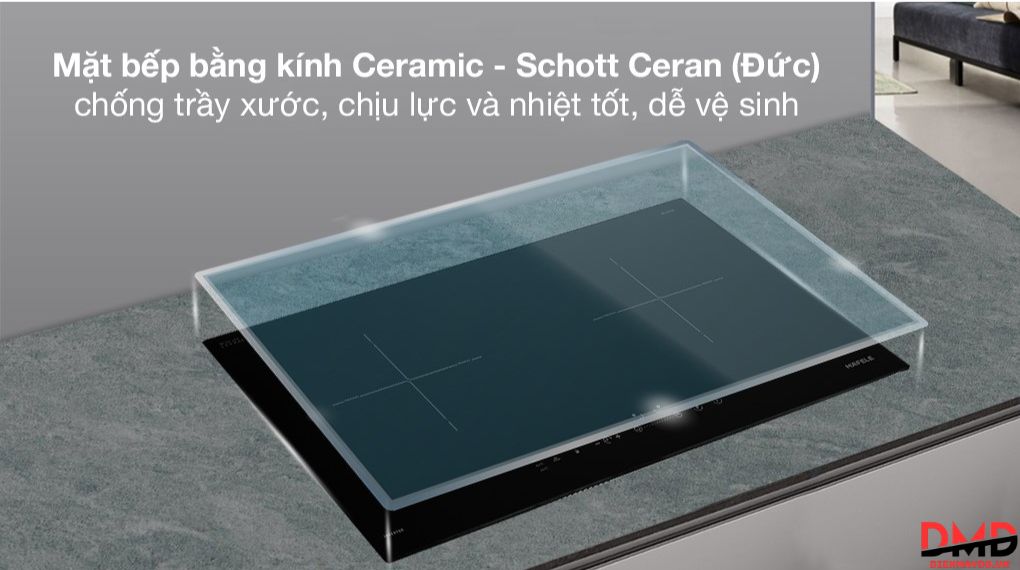 Bếp từ đôi Hafele HC-I2712A có phù hợp căn hộ chung cư?