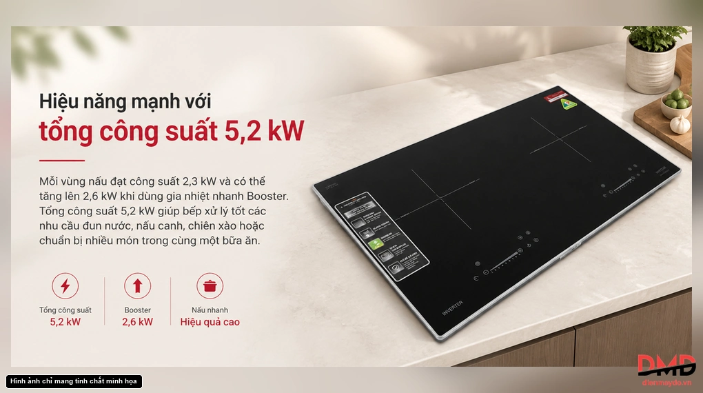 Bếp từ đôi Hafele HC-I7326B