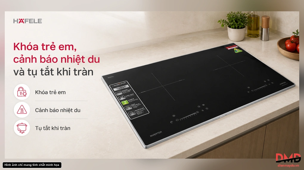 Bếp từ đôi Hafele HC-I7326B