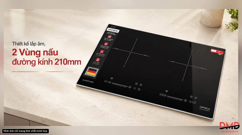 Bếp từ đôi Hafele HC-I7326B