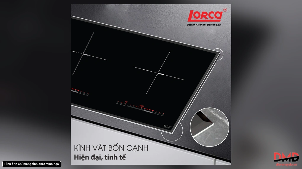Bếp từ đôi Lorca LCI 379 PRO