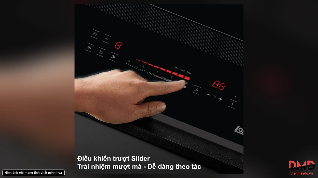 Bếp từ đôi Lorca LCI 80065 PULUX8E