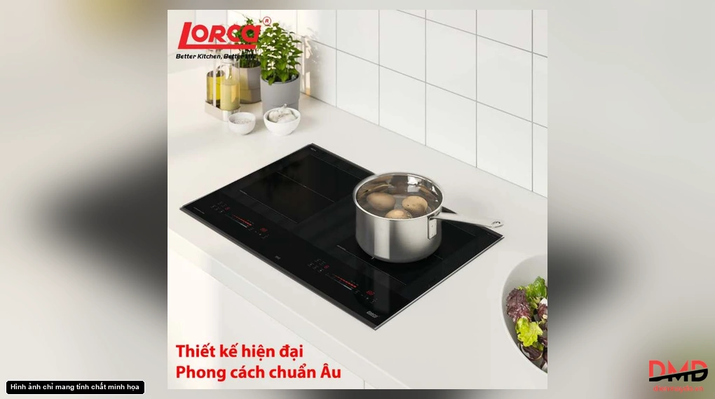 Bếp từ đôi Lorca LCI 80263 PULUX8E