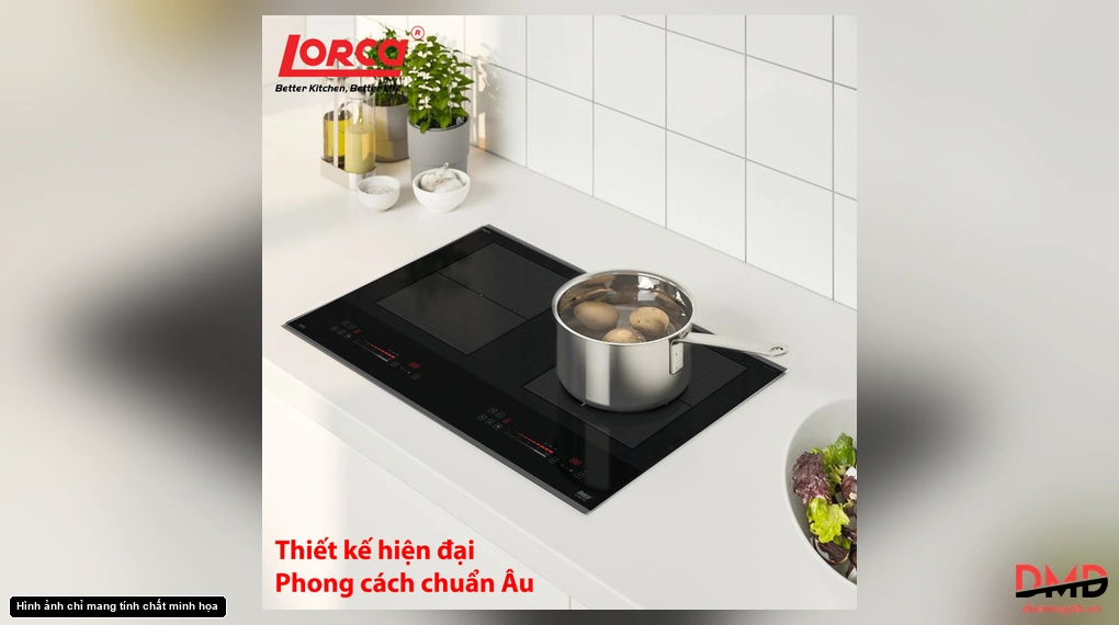 Bếp từ đôi Lorca LCI 806 PLUS