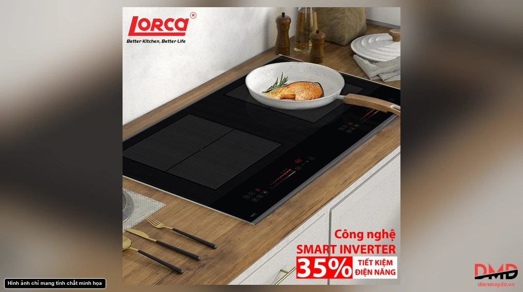 Bếp từ đôi Lorca LCI 806 PLUS