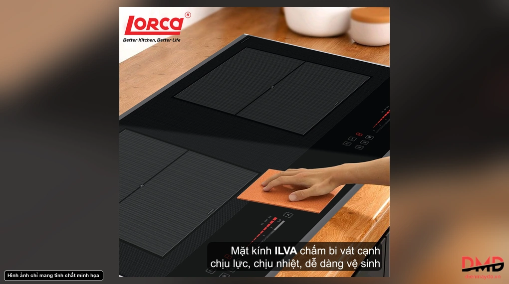Bếp từ đôi Lorca LCI 806 PLUS