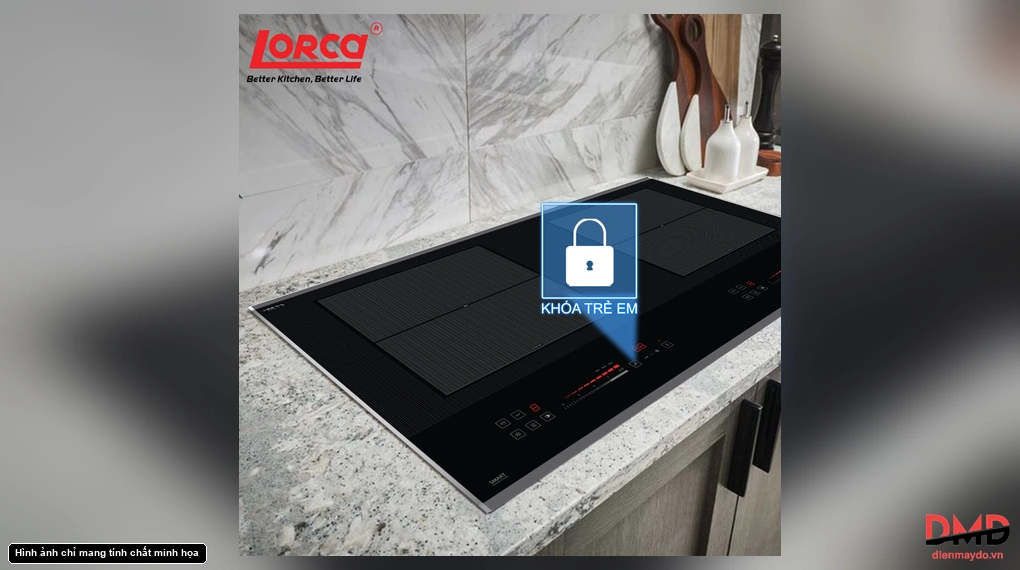 Bếp từ đôi Lorca LCI 806 PLUS