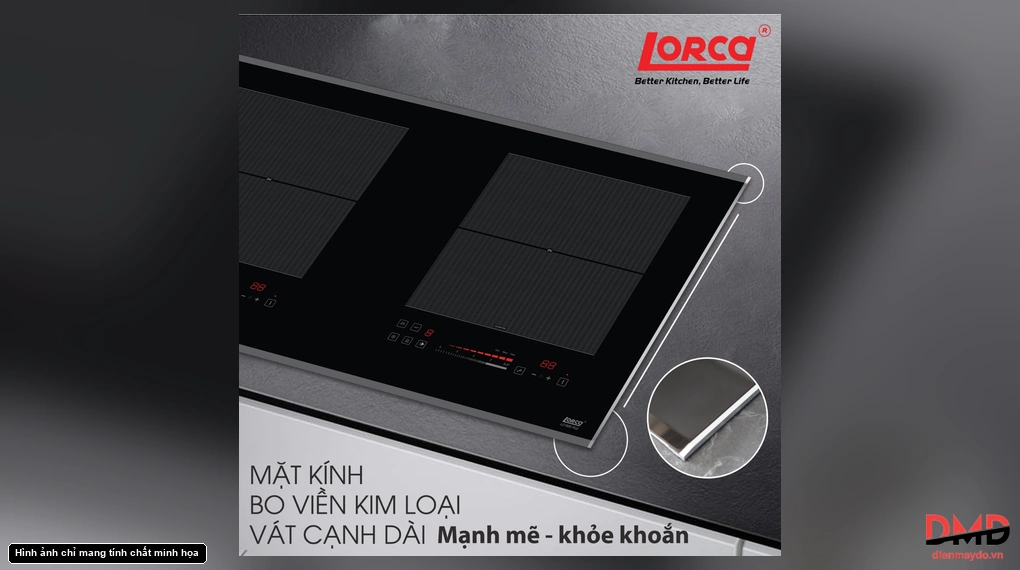 Bếp từ đôi Lorca LCI 806 PLUS