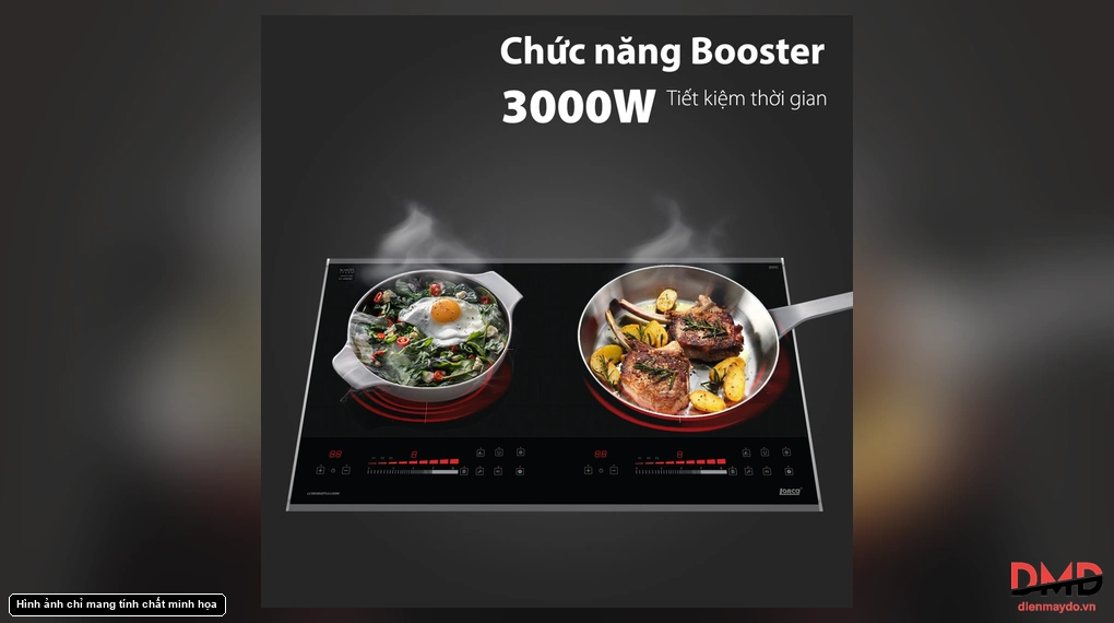 Bếp từ đôi Lorca LCI 80812 PULUX8E