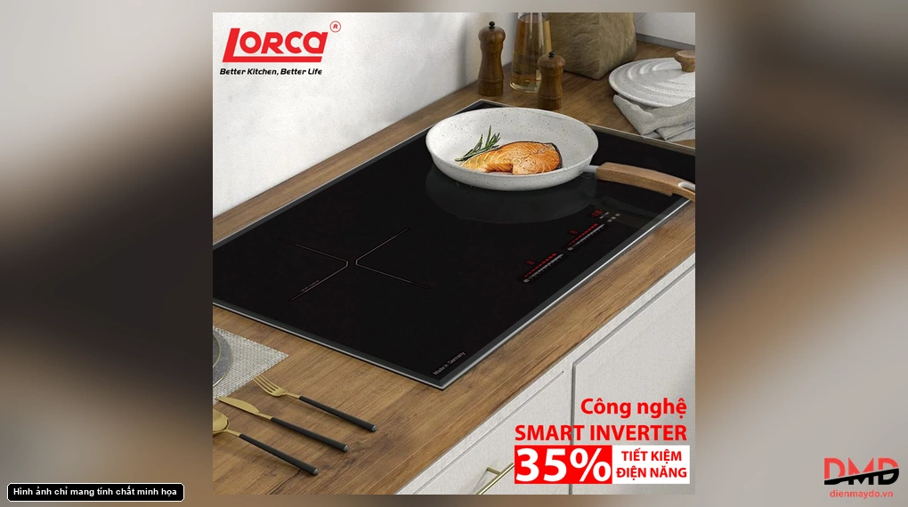 Bếp từ đôi Lorca LCI 809 PRO