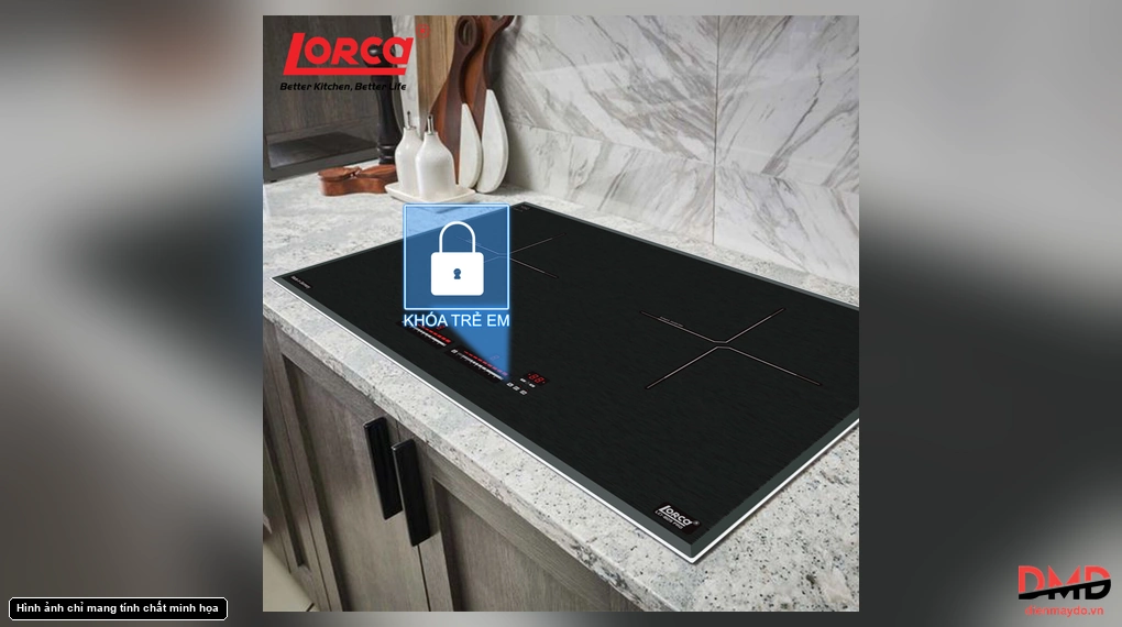 Bếp từ đôi Lorca LCI 809 PRO
