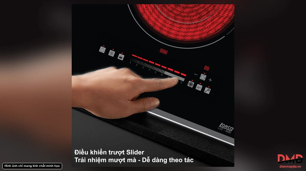 Bếp từ đôi Lorca LCI 886D