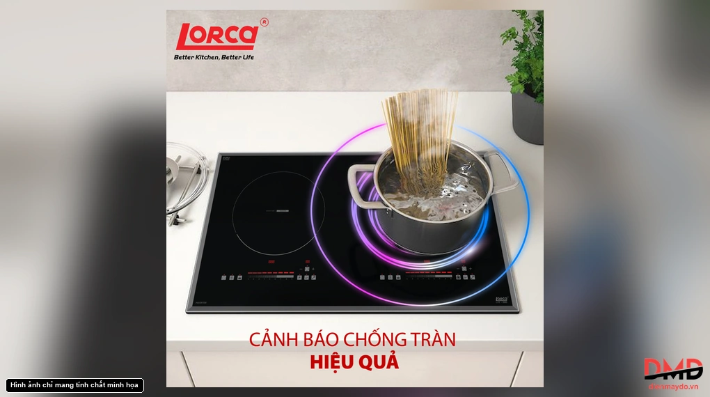 Bếp từ đôi Lorca LCI 886D