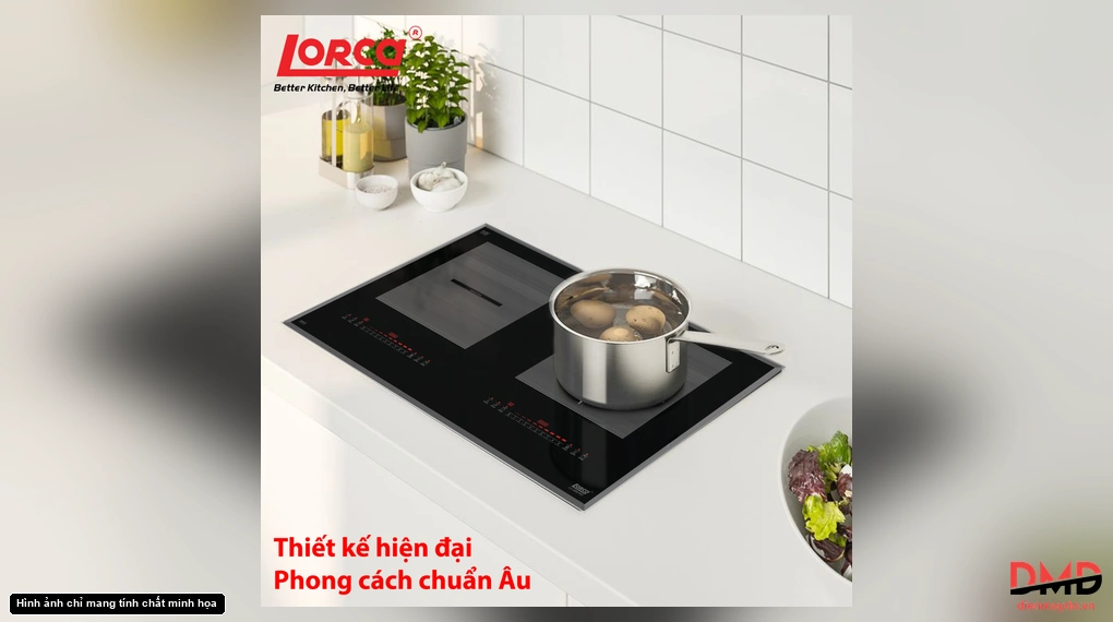 Bếp từ đôi Lorca LCI 886PRO