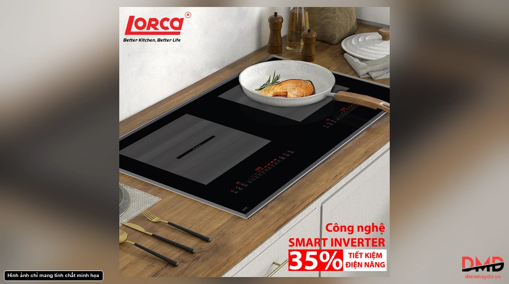 Bếp từ đôi Lorca LCI 886PRO
