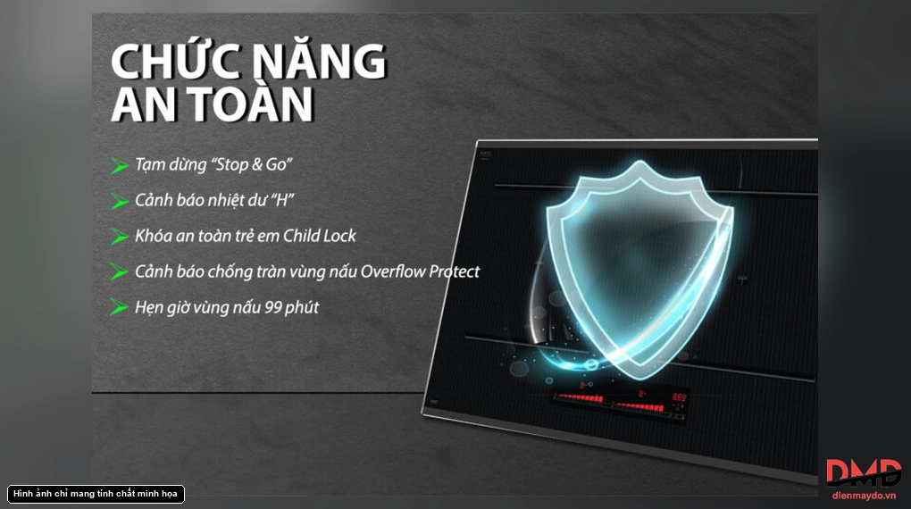 Bếp từ đôi Lorca LCI 890 PLUS
