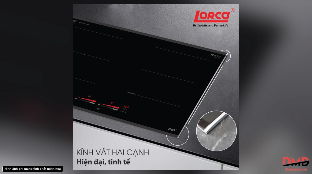 Bếp từ đôi Lorca LCI 9099LUX