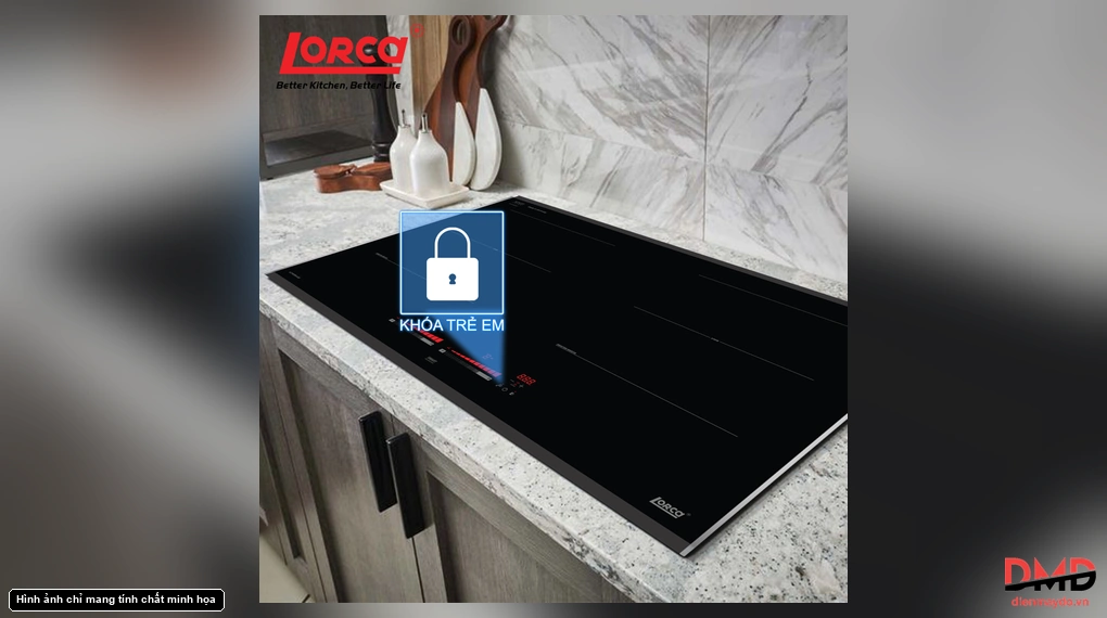 Bếp từ đôi Lorca LCI 9099LUX