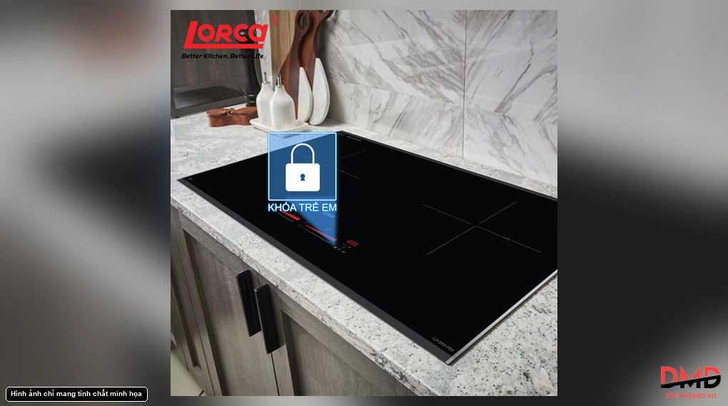 Bếp từ đôi Lorca LCI 999 PRO