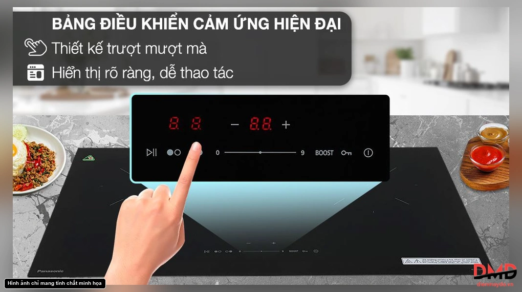 Bếp từ đôi Panasonic KY-R72AELYUE