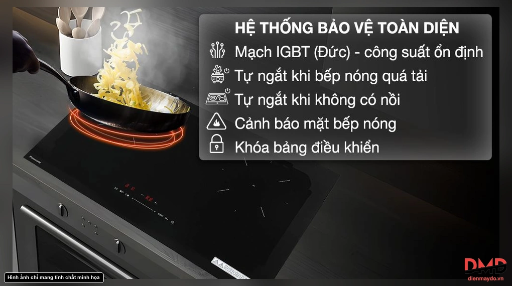 Bếp từ đôi Panasonic KY-R72AELYUE