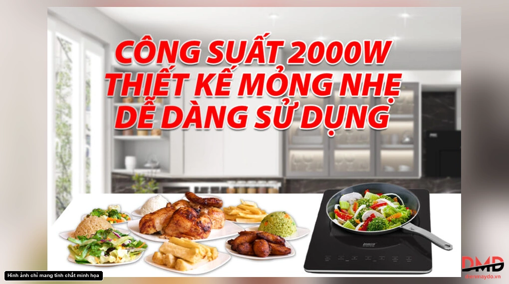 Bếp từ đơn Lorca TA 1017 PLUS