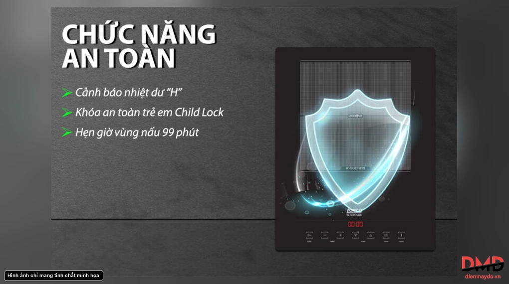 Bếp từ đơn Lorca TA 1017 PLUS