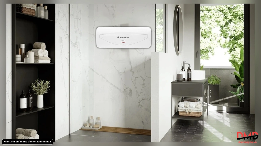 Bình nóng lạnh gián tiếp Ariston VITALY 20 lít 2500 W