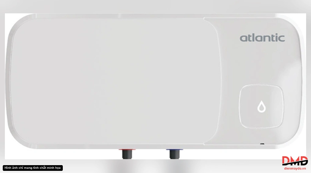 Bình nóng lạnh gián tiếp Atlantic AMI SLIM 30 lít 2500W SWH 30H M-6
