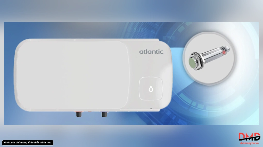 Bình nóng lạnh gián tiếp Atlantic NEO2 LITE 20 lít 2500W SWH 20H M-7