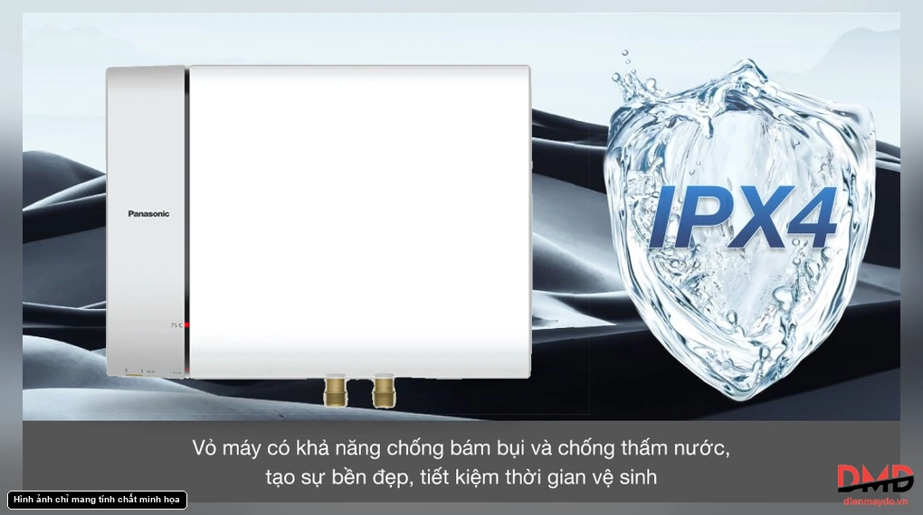 Bình nóng lạnh gián tiếp Panasonic DH15HBM 15 lít 2500W
