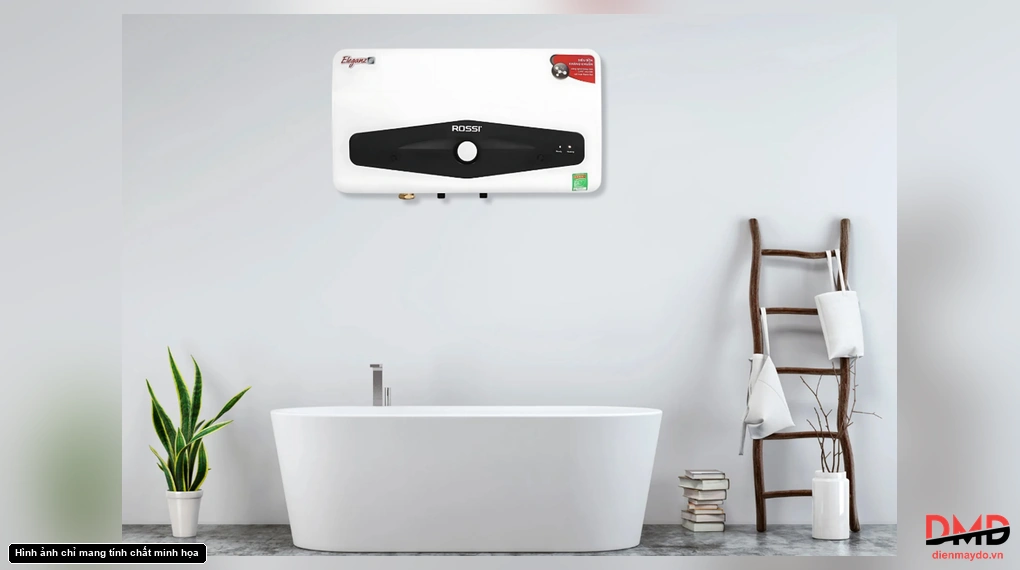 Bình nóng lạnh gián tiếp Rossi Eleganz-C 30 lít 2500W REC30SL