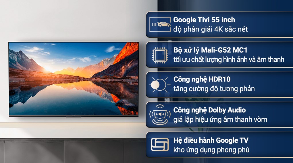 Các dòng Tivi Xiaomi chính hãng đang bán trên thị trường năm 2024