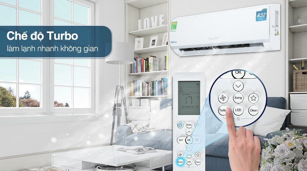 Điều hoà Funiki Inverter 1.5 HP HIC12TMU.ST3