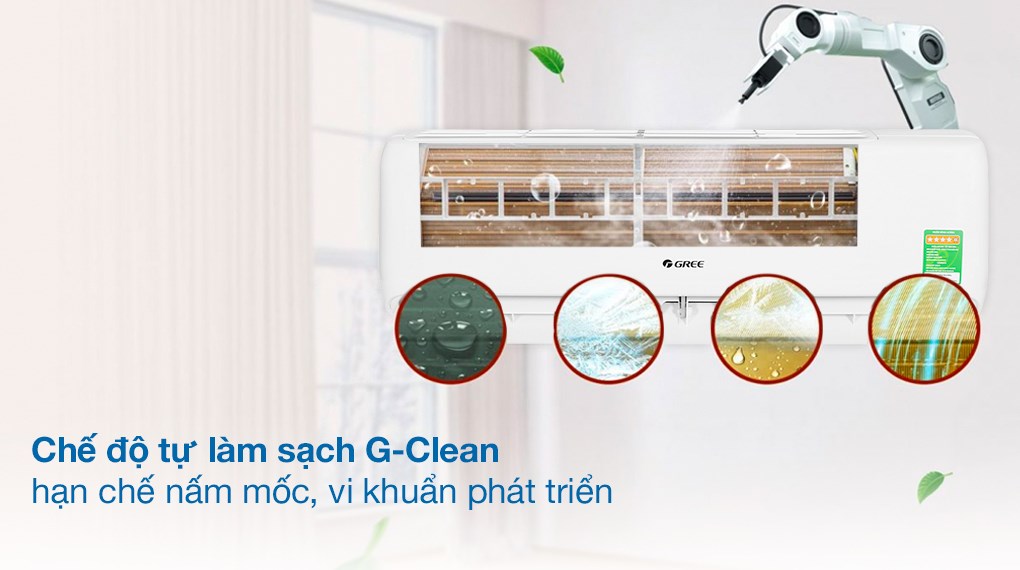 Điều hòa Gree Inverter 2 chiều 1 HP CHARM9HI