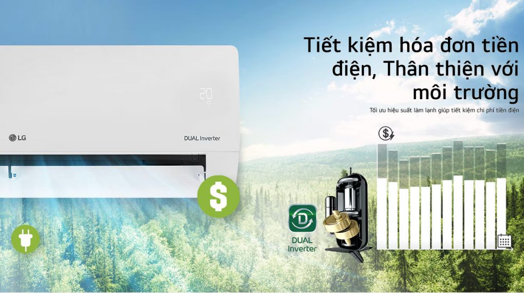Điều hòa LG Inverter 2 HP IEC18G1
