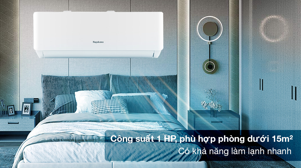 Điều hòa Nagakawa Inverter 1 HP NIS-C09R2T28