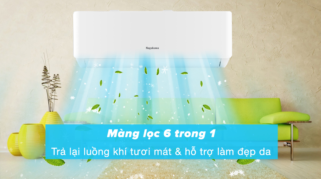 Điều hòa Nagakawa Inverter 1 HP NIS-C09R2T28
