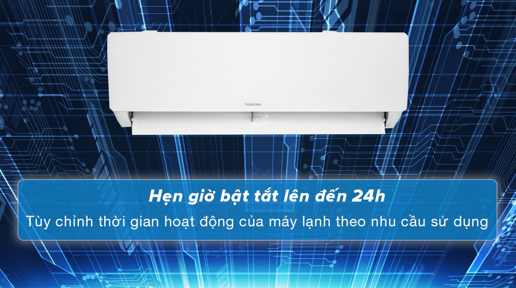 Điều hòa Nagakawa Inverter 2.5 HP NIS-C24R2T28
