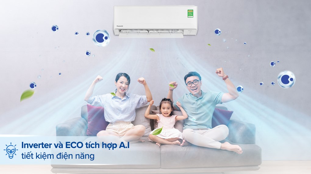 Điều hòa Panasonic Inverter 1.5 HP CU/CS-PU12AKH-8