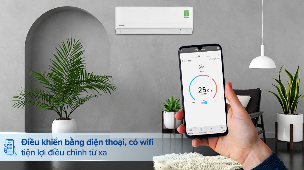 Điều hòa Panasonic Inverter 1.5 HP CU/CS-PU12AKH-8