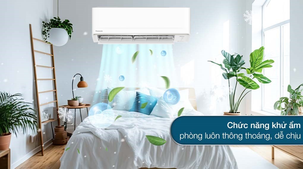 Điều hòa Panasonic Inverter 1.5 HP CU/CS-RU12AKH-8 