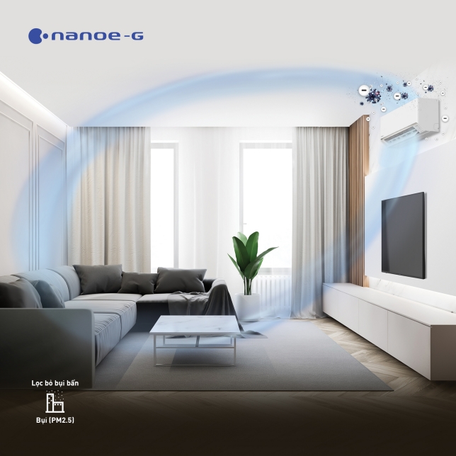 Điều hòa Panasonic Inverter 1.5 HP CU/CS-RU12AKH-8 