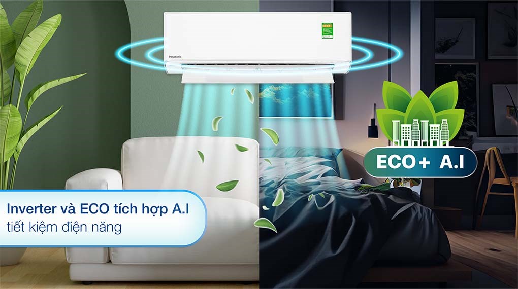 Điều hòa Panasonic Inverter 1.5 HP CU/CS-XU12ZKH-8